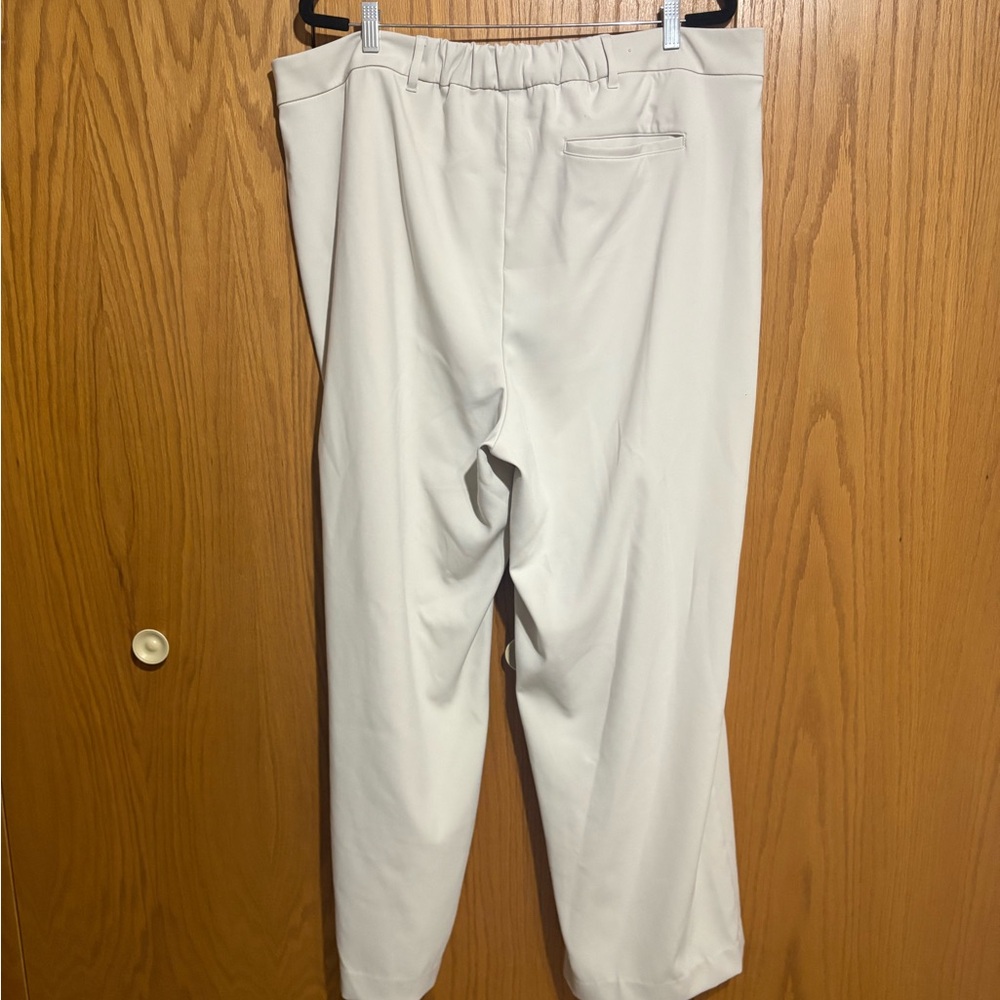 Old Navy extra high rise taylor wide leg trouser silver grey size XXL dress pant - Picture 4 of 6